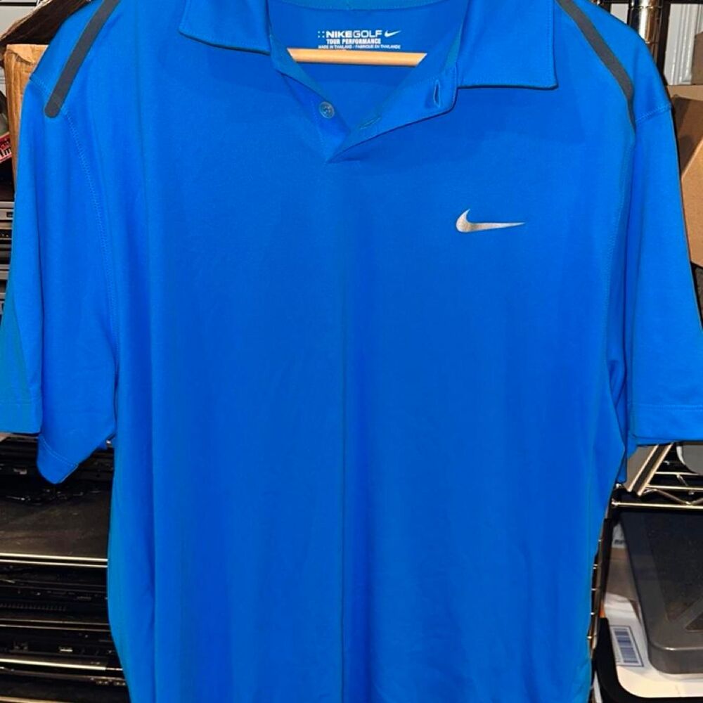 Nike Men's Blue Polo-shirts